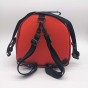 Bolso pandereta rojo